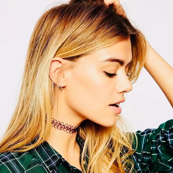 Henna Tattoo 3pc Choker Necklace Set - Picture 3 of 7